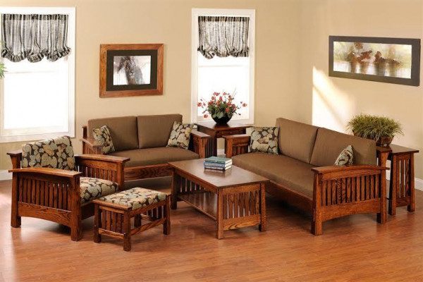 Bàn ghế gỗ phòng khách dưới 10 triệu