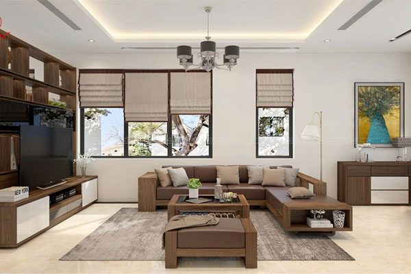 Bàn ghế gỗ phòng khách dưới 10 triệu