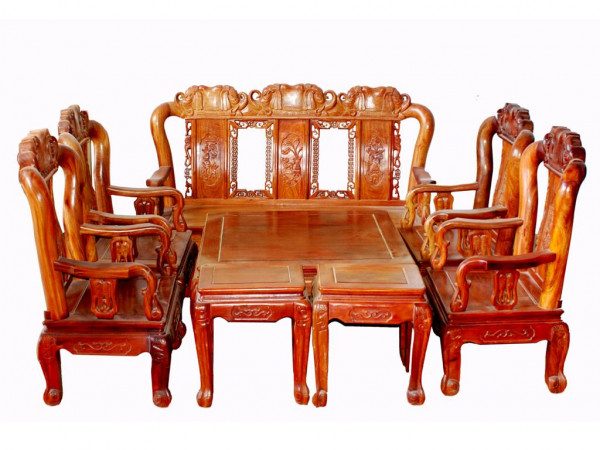 Bàn ghế gỗ phòng khách giá rẻ
