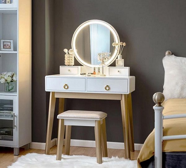 Bàn trang điểm đẹp nhất mọi thời thượng và top 5 "siêu bão"