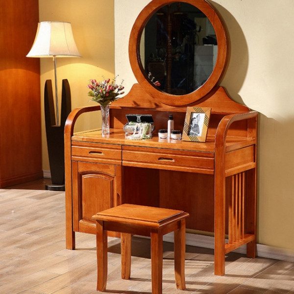 Bàn trang điểm gỗ tự nhiên