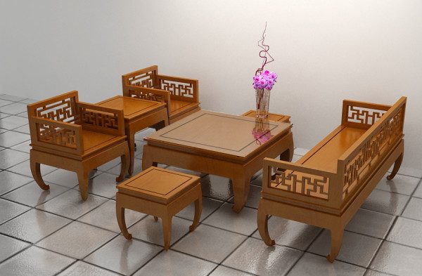 Top 15 mẫu bàn ghế gỗ phòng khách nhỏ HOT nhất thị trường