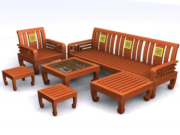 Top 15 mẫu bàn ghế gỗ phòng khách nhỏ HOT nhất thị trường