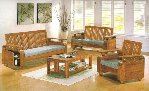Top 15 mẫu bàn ghế gỗ phòng khách nhỏ HOT nhất thị trường
