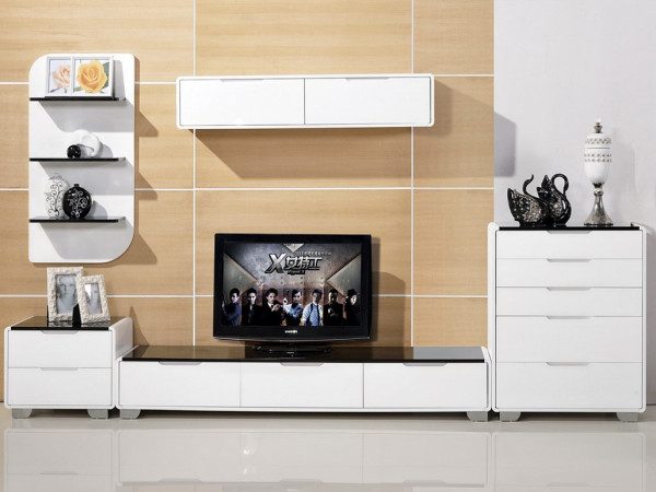 Các mẫu kệ tivi đẹp bằng gỗ