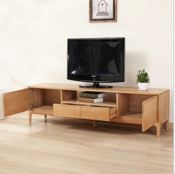 Các mẫu kệ tivi đẹp bằng gỗ