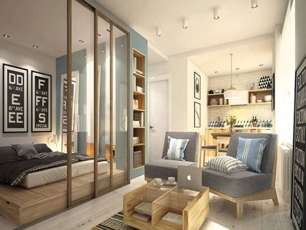 1101+ mẫu vách ngăn phòng khách đẹp hiện đại nhất 2021