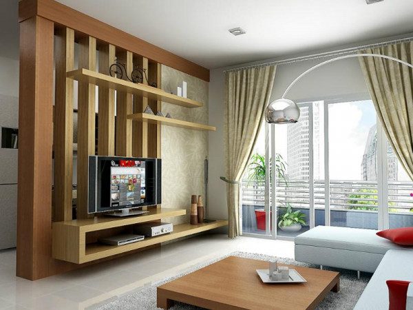 Vách ngăn phòng khách giá rẻ
