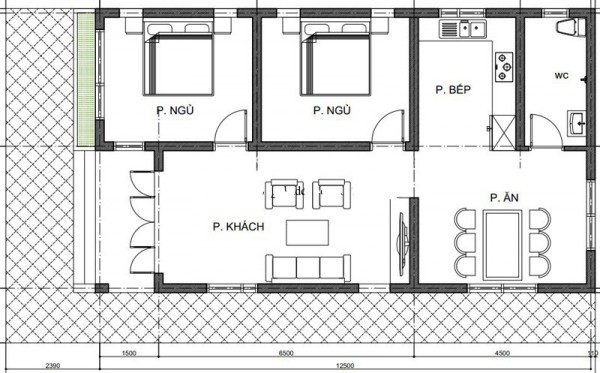 bản vẽ nhà cấp 4