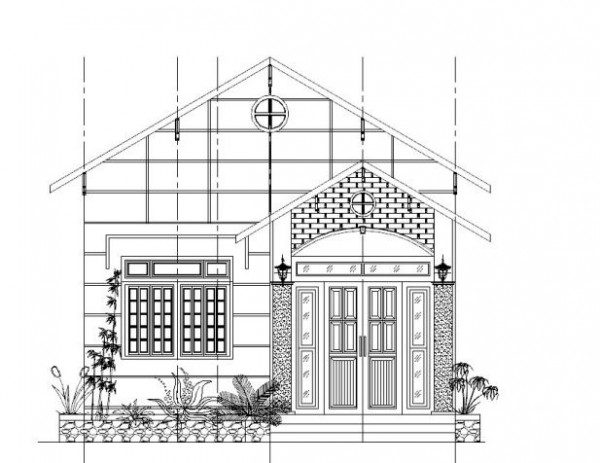 bản vẽ nhà cấp 4