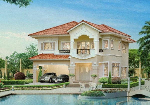 biệt thự nhà vườn 2 tầng