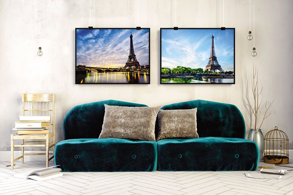 Cách bố trí tranh treo tường