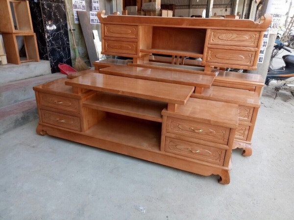 kệ tivi gỗ xoan đào