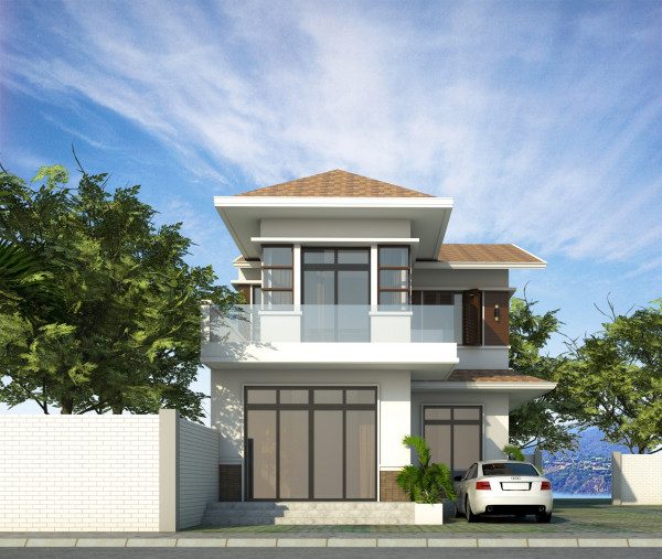 mẫu nhà 2 tầng đẹp