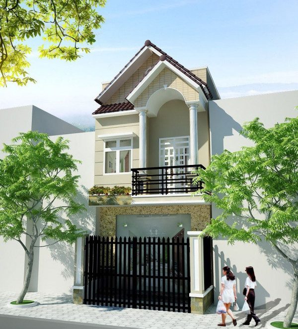 mẫu nhà 2 tầng đẹp