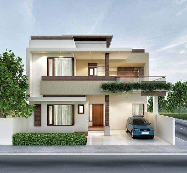 mẫu nhà 2 tầng đẹp