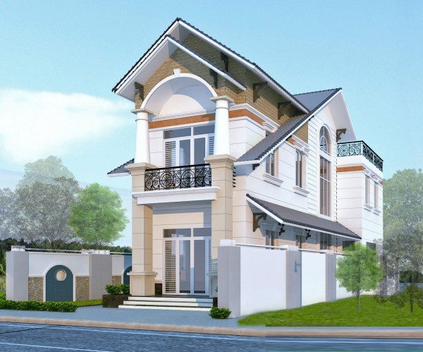 mẫu nhà 2 tầng đẹp