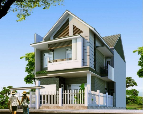 mẫu nhà 2 tầng đẹp