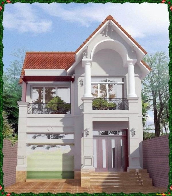 mẫu nhà 2 tầng nông thôn