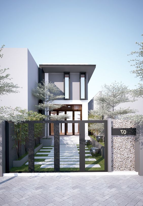 Mẫu nhà ống 2 tầng