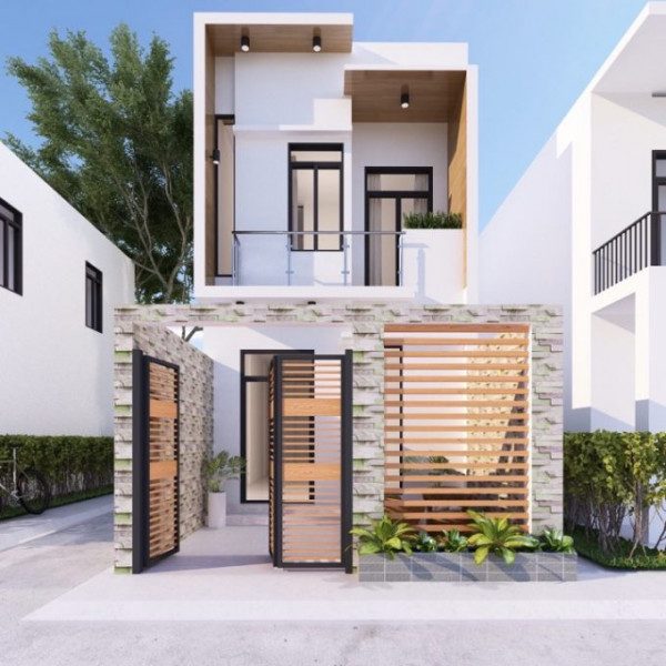 thiết kế nhà 2 tầng