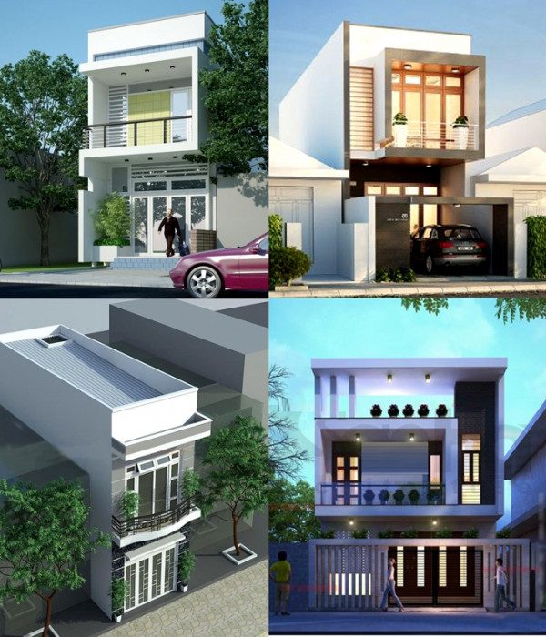 thiết kế nhà 2 tầng