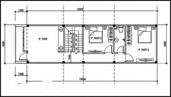 thiết kế nhà 2 tầng