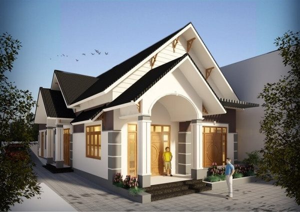 nhà cấp 4 gác lửng