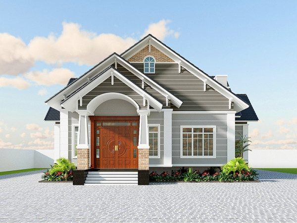 nhà cấp 4 hiện đại