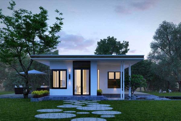 nhà cấp 4 hiện đại