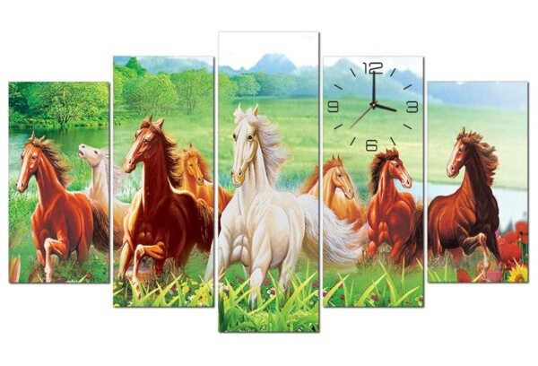 Tranh đồng hồ treo tường