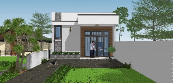 bản vẽ cad nhà cấp 4