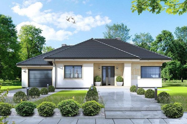 bản vẽ cad nhà cấp 4 mái thái