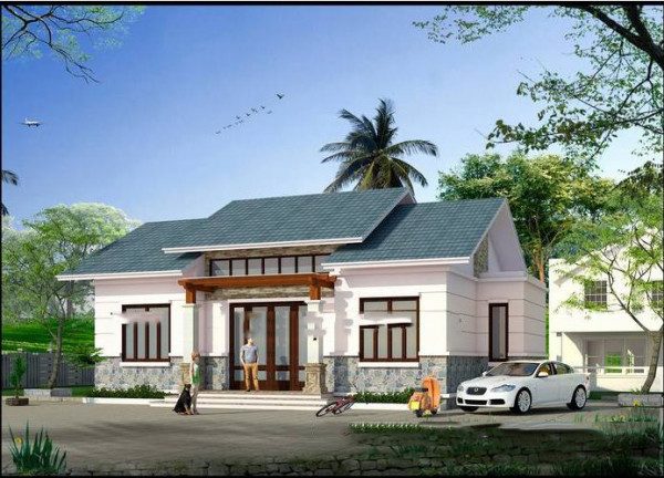 mẫu nhà cấp 4 đẹp 100m2
