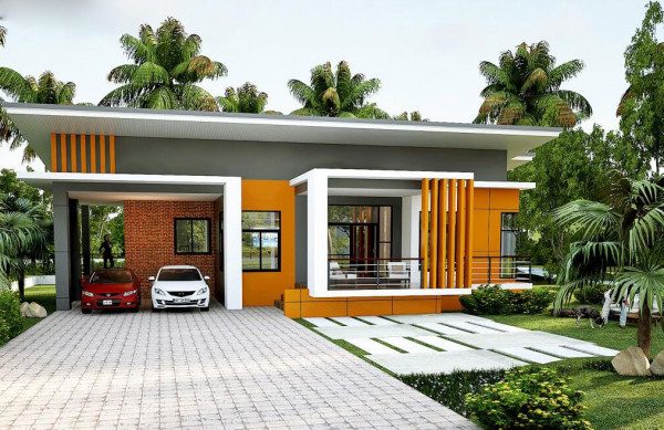 mẫu nhà cấp 4 đẹp 100m2