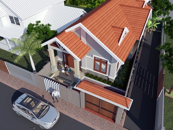 mẫu nhà cấp 4 đẹp nhất việt nam