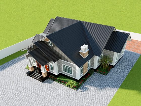 mẫu nhà cấp 4 đẹp nhất việt nam