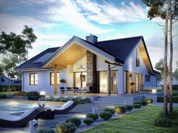 nhà cấp 4 3 phòng ngủ 1 phòng thờ