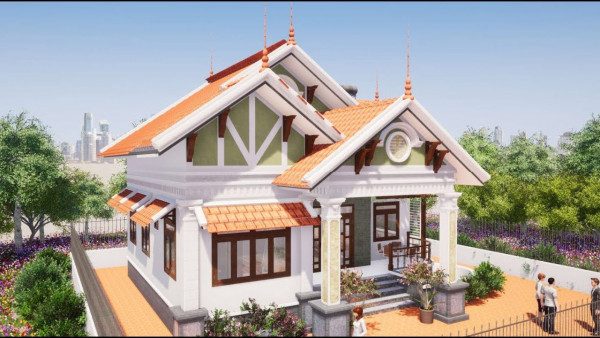 nhà cấp 4 3 phòng ngủ