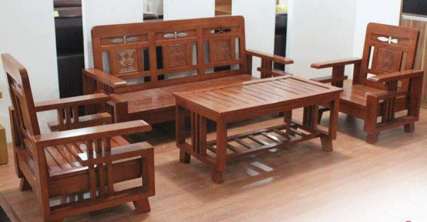 sofa gỗ hương