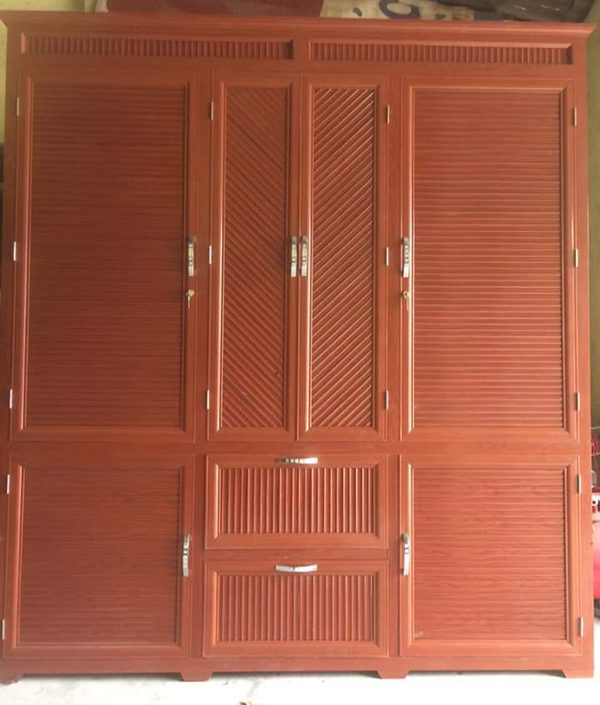 7. Tủ quần áo từ khung nhôm