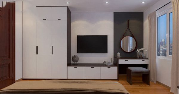 Tủ quần áo gỗ công nghiệp