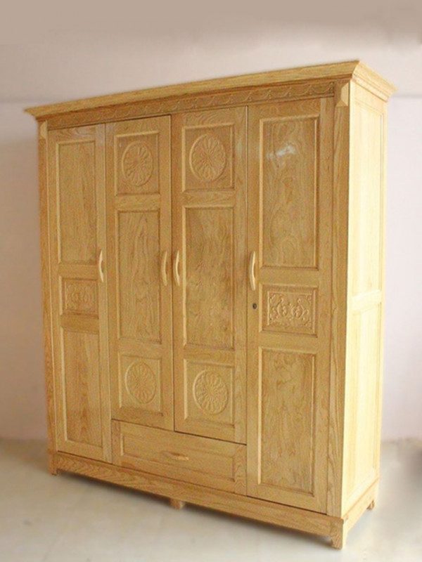 Tủ quần áo gỗ tự nhiên