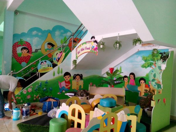 Vẽ tranh tường nghệ thuật