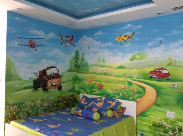 Vẽ tranh tường tại hà nội