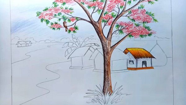 Vẽ tranh phong cảnh thiên nhiên