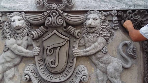 cách trộn vữa đắp phù điêu