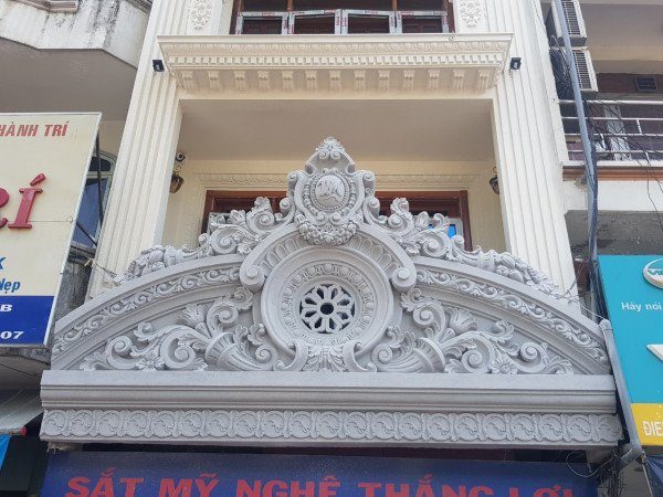 đắp phù điêu mặt tiền