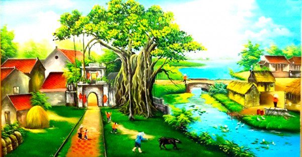 Vẽ tranh đề tài phong cảnh