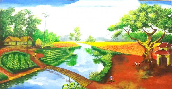 Vẽ tranh đề tài phong cảnh